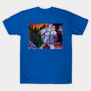 Snowman Valley T-Shirt